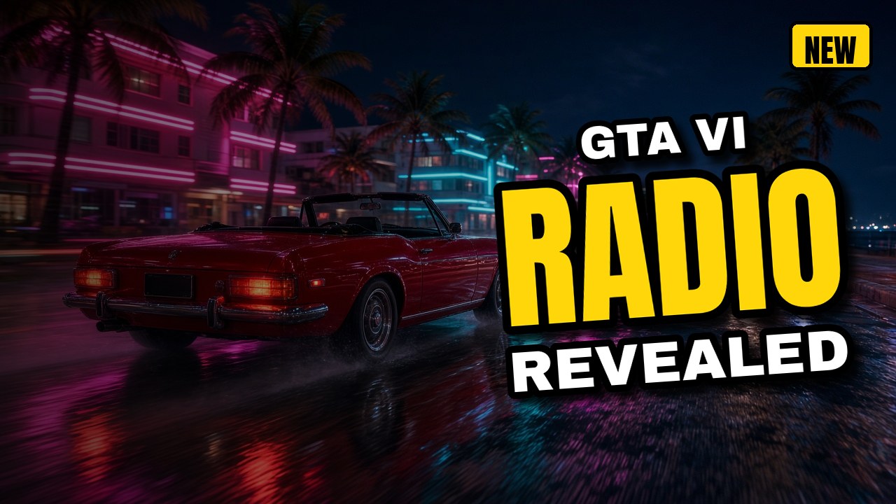 GTA 6 Radio Stations Revealed: Flash FM Returns, Six Stations to Preview and First-Ever Podcasts